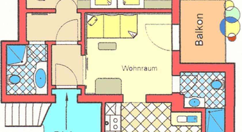 Gaestehaus Alpina Maurach  Habitación foto